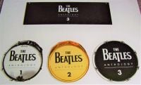 THE BEATLES RARE UK  REC COM PROMO SHOP HANGING MOBILE 'ANTHOLOGY' ALBUMS 1995/6