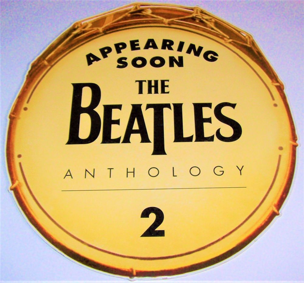 THE BEATLES UK RECORD COMPANY PROMO SHOP HANGING MOBILE 'ANTHOLOGY 2' ALBUM