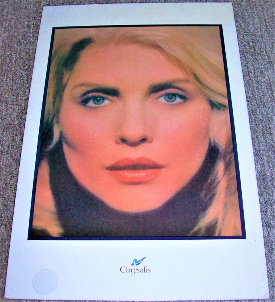 BLONDIE DEBBIE HARRY UK PROMO SHOP DISPLAY FLAT 'THE COMPLETE PICTURE ALBUM