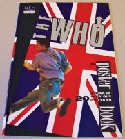 THE WHO REALLY STUNNING RARE LARGE U.K. 25th ANNIVERSARY 'POSTER BOOK' FROM 1989