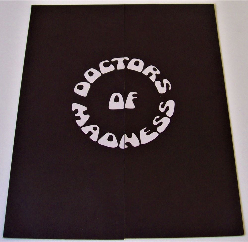 DOCTORS OF MADNESS U.K. 1975 RECORD COMPANY PROMO BIOG BOOKLET FOR BAND AND