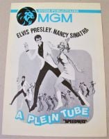 ELVIS PRESLEY FRENCH PROMO SYNOPSIS AND CAMPAIGN ADS BOOKLET FOR THE RELEASE OF THE FILM ‘SPEEDWAY’ IN 1968