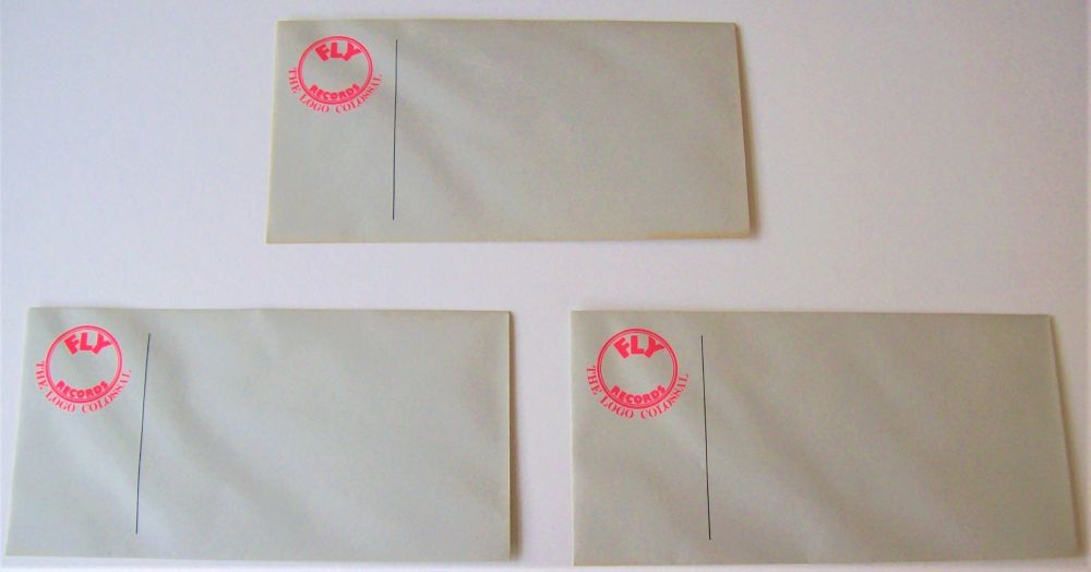 T-REX MARC BOLAN U.K. (FLY - TRACK) RECORD COMPANY PROMO BUSINESS ENVELOPES