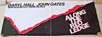 HALL AND OATS U.K. RECORD COMPANY PROMO PLASTIC WINDOW POSTER-BANNER FOR THE ALBUM 'ALONG THE RED LEDGE' 1978
