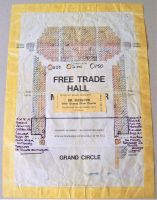 DR. FEELGOOD & MINK DeVILLE CONCERT SEATING MAP THUR 6th OCT 1977 MANCHESTER UK