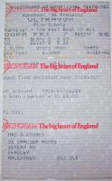 ULTRAVOX RARE CONCERT TICKET FRIDAY 7th NOVEMBER 1986 NEC ARENA BIRMINGHAM U.K.