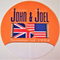 ELTON JOHN AND BILLY JOEL ROAD CREW PASS 'FACE TO FACE' U.S. TOUR SUMMER 1994 