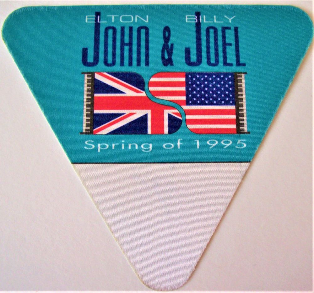 ELTON JOHN AND BILLY JOEL ROAD CREW PASS 'FACE TO FACE' U.S. TOUR SPRING OF