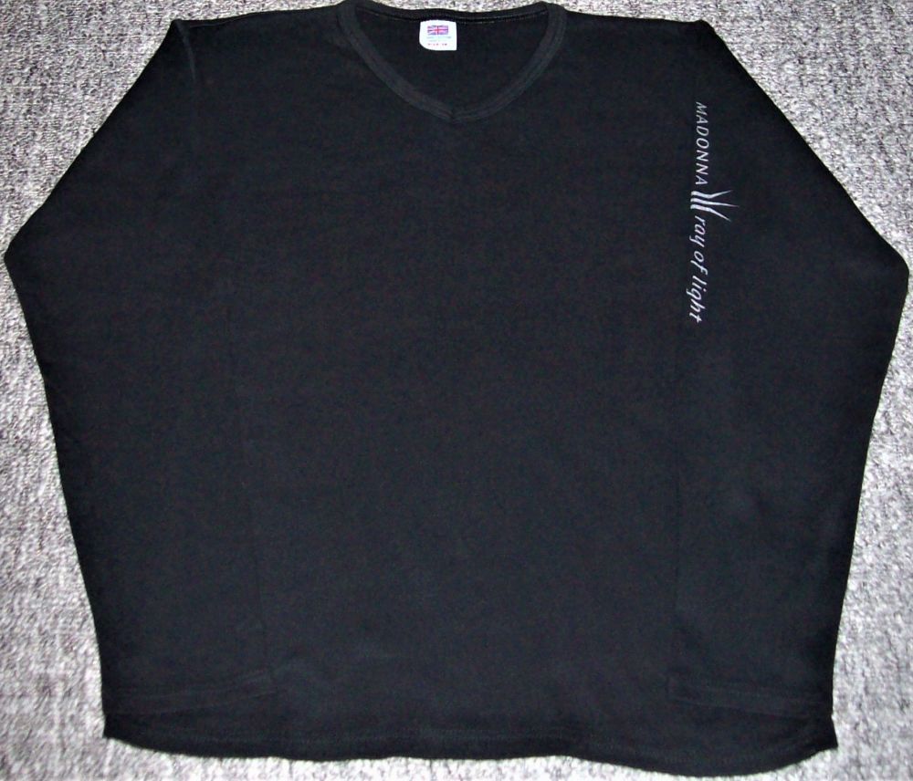 MADONNA SUPERB UK RECORD COMPANY PROMO T-SHIRT FOR THE 'RAY OF LIGHT' ALBUM