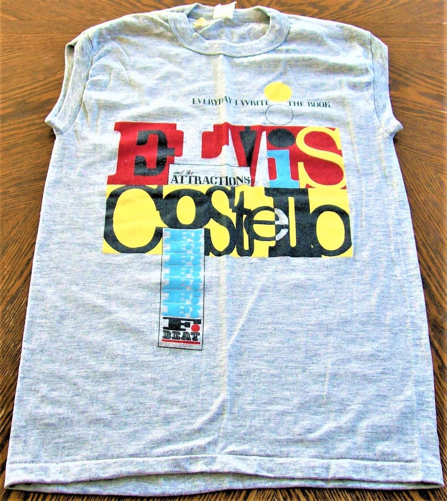 ELVIS COSTELLO PROMO SLEEVELESS SHIRT 