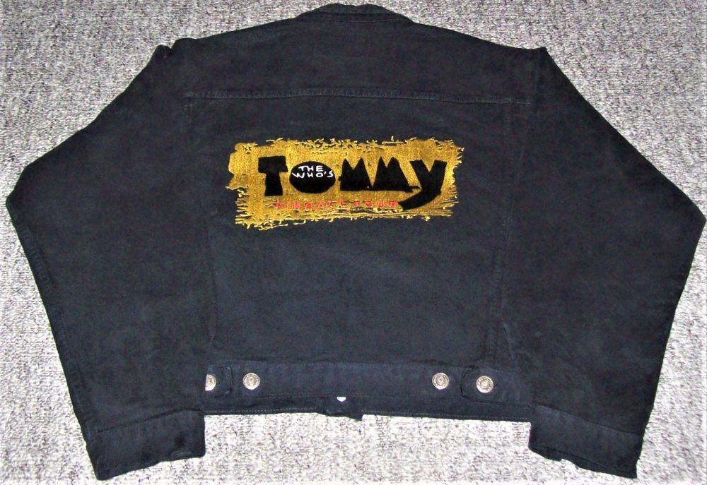 THE WHO STUNNING RARE 1994 'TOMMY' STAGE/TOUR SHOW PROMO WRANGLER DENIM JAC