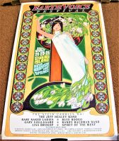 BARE NAKED LADIES 'EARTH VOICE' FESTIVAL POSTER JULY 1992 SEABIRD ISLAND U.S.A. 