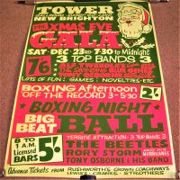 THE BEATLES REPRO CONCERT POSTER 26th DECEMBER 1961 TOWER BALLROOM NEW BRIGHTON