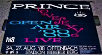 PRINCE STUNNING 'LOVE SEXY' CONCERT POSTER 27th AUGUST 1988 OFFENBACH GERMANY 