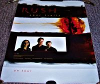 RUSH STUNNING U.S. RECORD COMPANY PROMO-TOUR POSTER 'VAPOUR TRAILS' ALBUM 2002