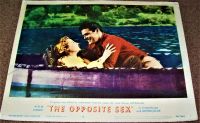 THE OPPOSITE SEX JUNE ALLYSON JEFF RICHARDS SUPERB US FRONT OF HOUSE STILL 1956