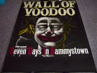WALL OF VOODOO U.K. REC COM PROMO SUBWAY POSTER 'SEVEN DAYS IN SAMMYSTOWN' 1985