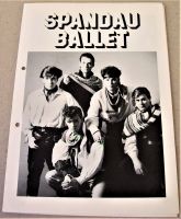 SPANDAU BALLET GERMAN REC COM PROMO PRESS RELEASE 'JOURNEYS TO GLORY' ALBUM 1981