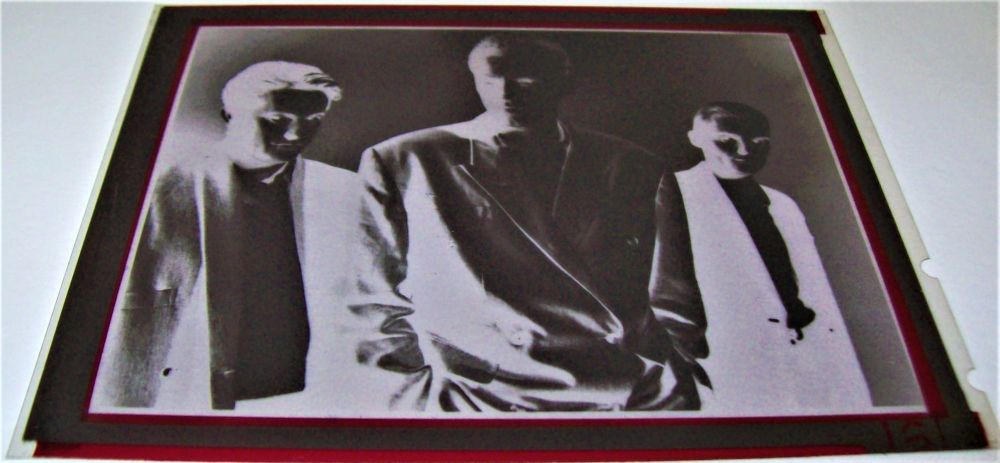 HEAVEN 17 STUNNING RARE OFFICIAL AND ORIGINAL PROMO TRANSPARENCY-NEGATIVE 1