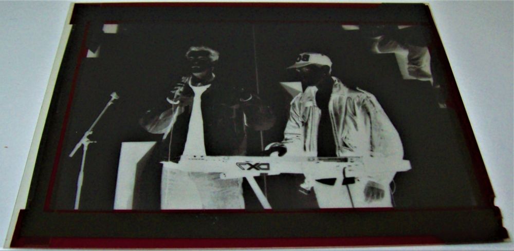 PET SHOP BOYS STUNNING OFFICIAL AND ORIGINAL PROMO TRANSPARENCY-NEGATIVE 19