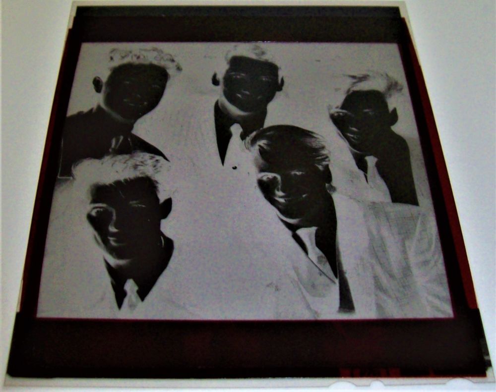 SPANDAU BALLET STUNNING OFFICIAL AND ORIGINAL PROMO TRANSPARENCY-NEGATIVE 1