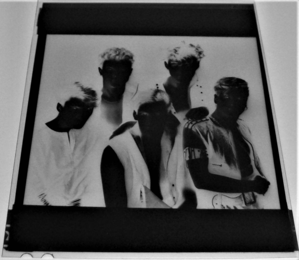 SPANDAU BALLET STUNNING OFFICIAL AND ORIGINAL PROMO TRANSPARENCY-NEGATIVE 1