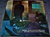 TEARS FOR FEARS U.K. RECORD COMPANY PROMO POSTER 'SONGS FROM THE BIG CHAIR' 1985