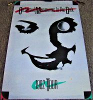 O.M.D. ABSOLUTELY STUNNING AND RARE PROMOTIONAL WORLD CONCERT TOUR POSTER 1982