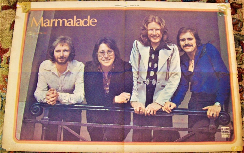 MARMALADE RECORD MIRROR & DISC UK MUSIC PAPER FULL COLOUR POSTER MARCH 27th