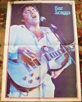 BOZ SCAGGS SUPERB RECORD MIRROR UK MUSIC PAPER FULL COLOUR POSTER JUNE 4th 1977