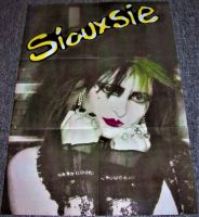 SIOUXSIE SIOUX ABSOLUTELY STUNNING AND RARE SPANISH PERSONALITY POSTER FROM 1979