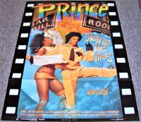 PRINCE ABSOLUTELY STUNNING RARE DUTCH PROMO POSTER 'SIGN O' THE TIMES' FILM 1987