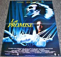 THE POLICE STING REALLY FABULOUS RARE FRENCH PROMO POSTER 'THE BRIDE' FILM 1985