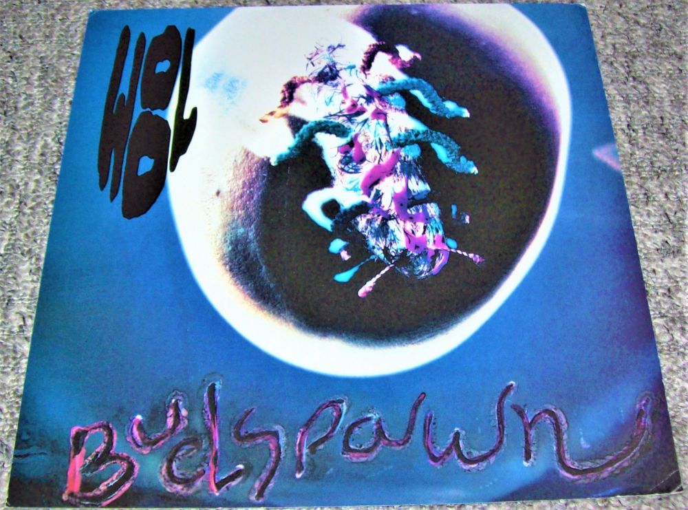 WOOL SUPERB U.K. RECORD COMPANY PROMO WINDOW CARD 'BUDSPAWN' ALBUM AND TOUR