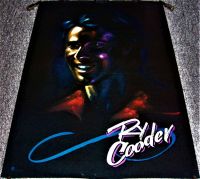 RY COODER REALLY SUPERB U.K. RECORD COMPANY PROMO POSTER 'GET RHYTHM' ALBUM 1987