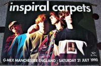 INSPIRAL CARPETS CONCERT POSTER SATURDAY 21st JULY 1990 G-MEX ARENA MANCHESTER