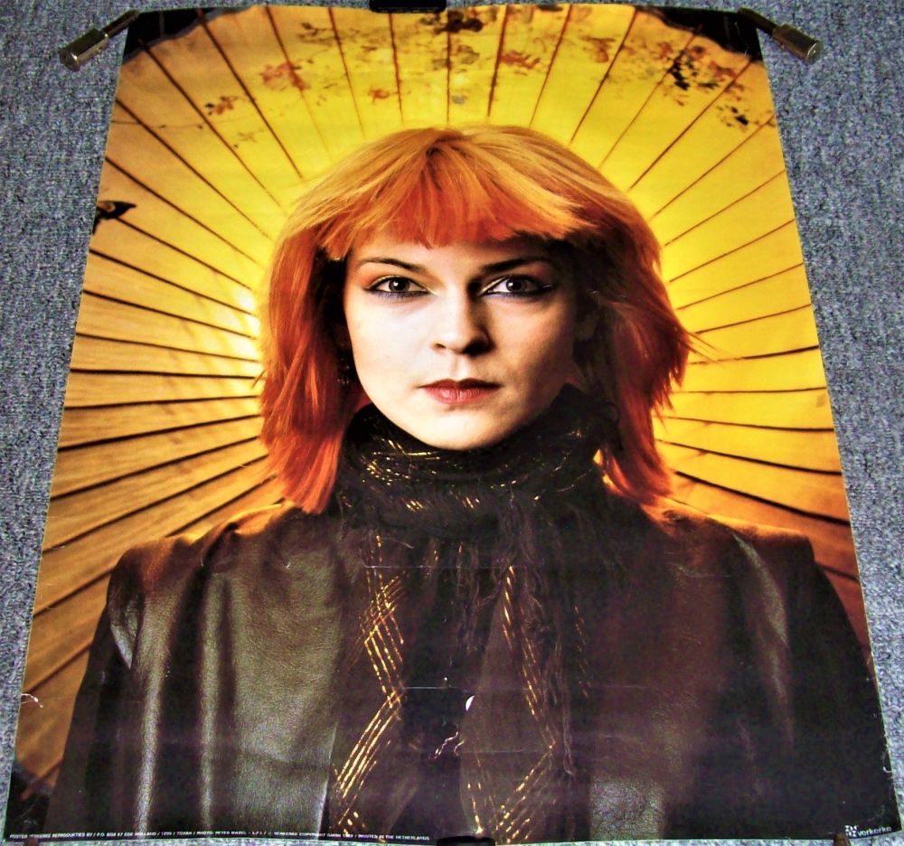 TOYAH REALLY STUNNING AND RARE DUTCH VERKERKE ISSUE PERSONALITY POSTER FROM