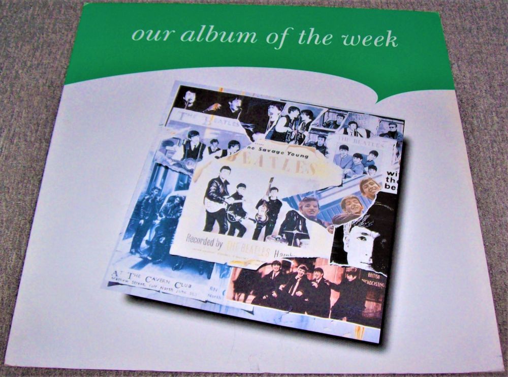 THE BEATLES U.K. RECORD COMPANY PROMO SHOP DISPLAY FLAT 'ANTHOLOGY 1' ALBUM