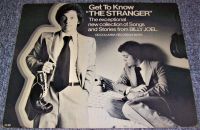 BILLY JOEL U.K. REC COM PROMO SHOP DISPLAY FLAT-MOBILE 'THE STRANGER' ALBUM 1977