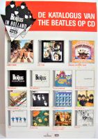 THE BEATLES DUTCH REC COM PROMO SHOP DISPLAY STANDEE '25 YEARS AGO' ALBUM 1986