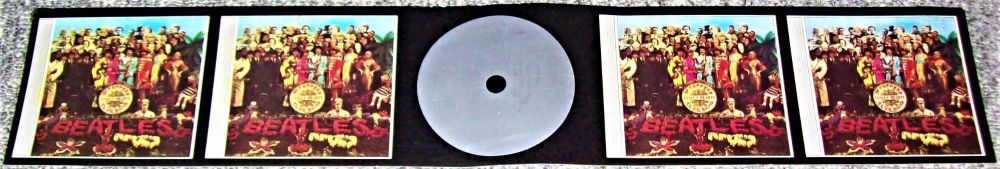 THE BEATLES U.K. RECORD COMPANY PROMO SHOP DISPLAY 'SGT. PEPPER' CD ISSUE 1