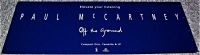 THE BEATLES - McCARTNEY U.K. PROMO SHOP DISPLAY FLAT 'OFF THE GROUND' ALBUM 1993