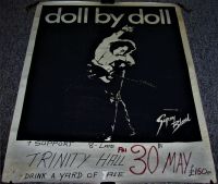 DOLL BY DOLL STUNNING CONCERT POSTER FRIDAY 30th MAY 1980 TRINITY HALL BRISTOL