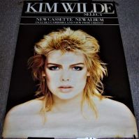 KIM WILDE ABSOLUTELY SUPERB U.K. RECORD COMPANY PROMO POSTER 'SELECT' ALBUM 1982