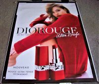 NATALIE PORTMAN STUNNING FRENCH PROMO POSTER FOR 'DIO ROUGE' LIPSTICK IN 2018