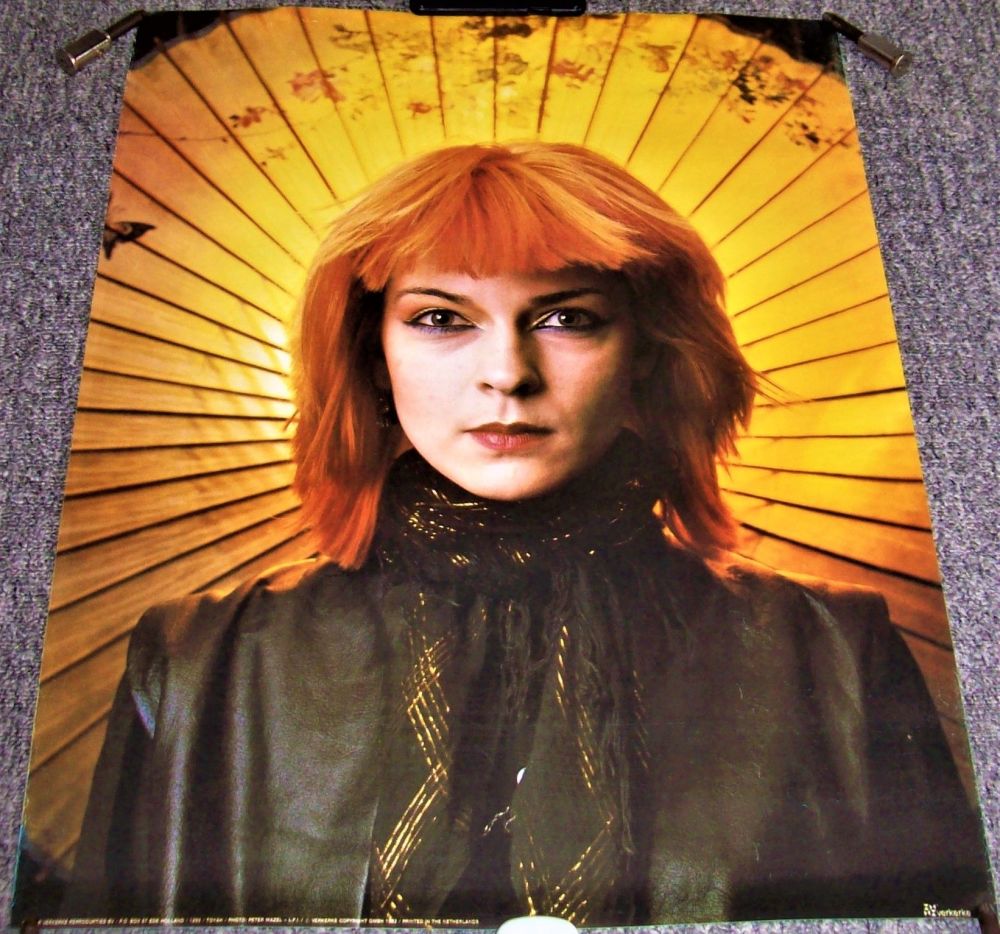 TOYAH REALLY STUNNING AND RARE DUTCH VERKERKE ISSUE PERSONALITY POSTER FROM