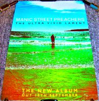 MANIC STREET PREACHERS U.K. PROMO POSTER FOR 'THE ULTRA VIVID LAMENT' ALBUM 2021