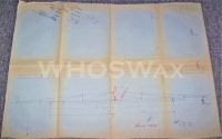 THE ROLLING STONES CHIPMONCK STAGE CONSTRUCTION BLUEPRINT FOR FAR EAST TOUR 1973