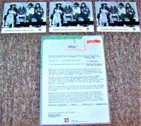 MANFRED MANN'S EARTH BAND U.K. REC COM PROMO PRESS RELEASE 'MESSIN'' ALBUM 1973