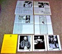 ROY HARPER PROMO PRESS RELEASE 'FLASHES FROM THE ARCHIVES OF OBLIVION' LP 1974